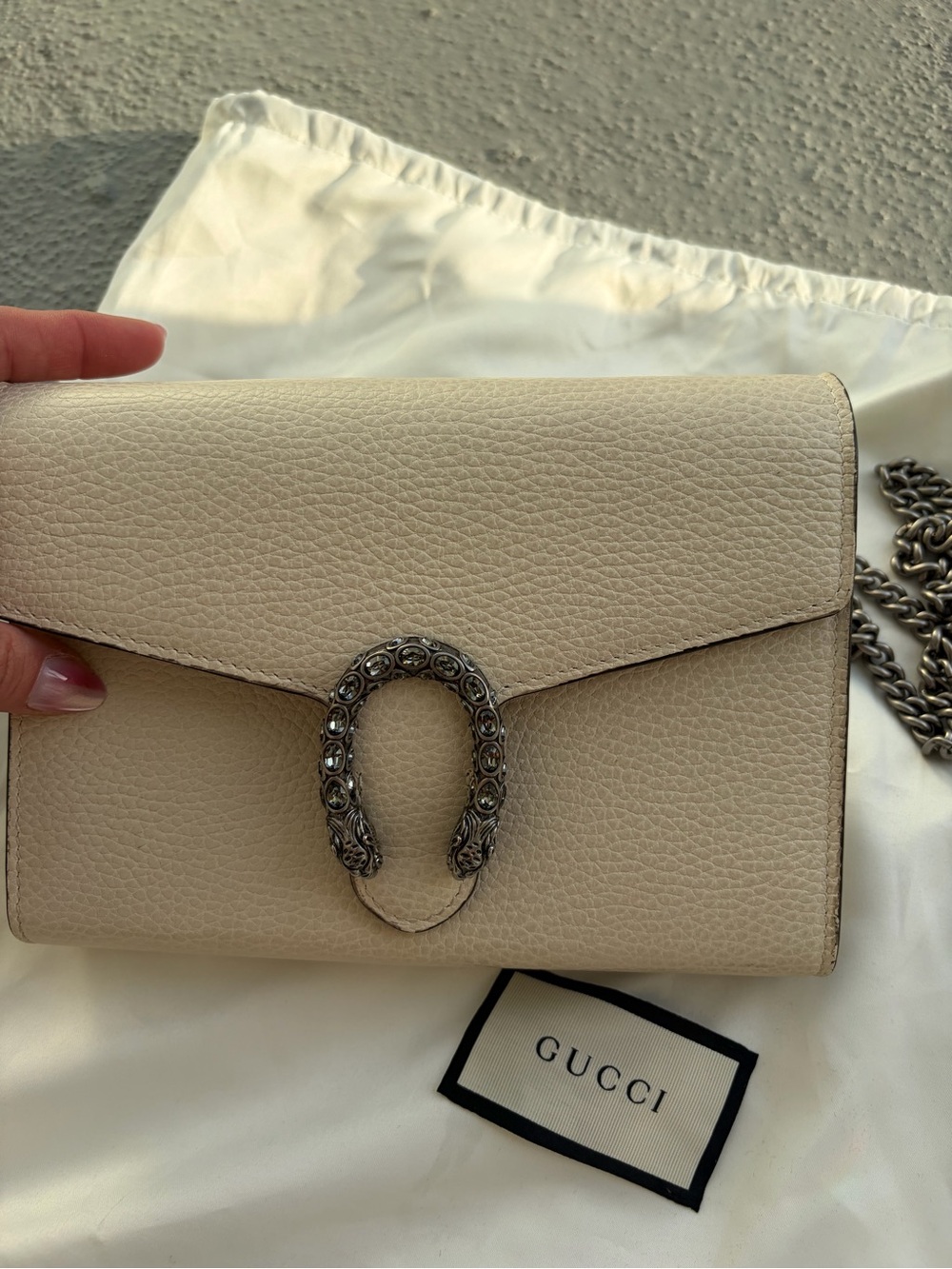 Gucci Dionysus leather crossbody bag